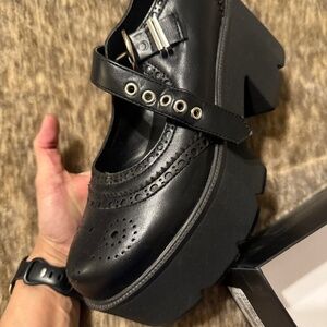Lamoda Hit Record Mary Jane platforms  9 nib.